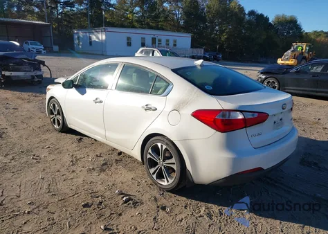 2016 Kia Forte Ex из США, поврежденный, VIN KNAFZ4A86G5553547